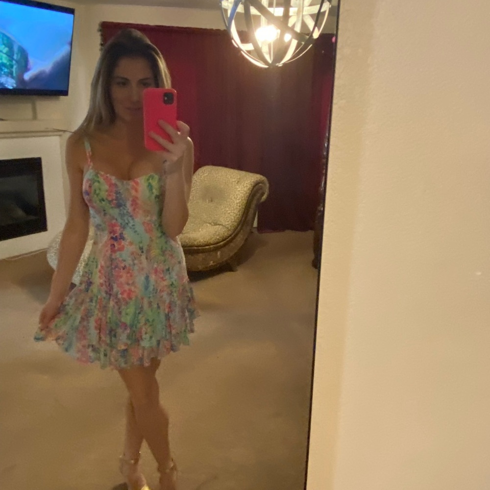 Lilly Pulitzer Morgana Catch The Wave Dress Size 2 View 2